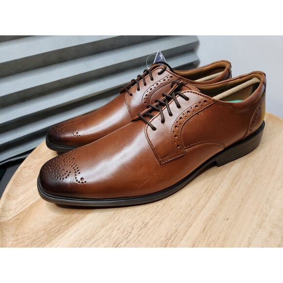 Clarks Clarkslite Men’s Dress Shoes – Size 13, Tan Combi, New in Box - Picture 8 of 13